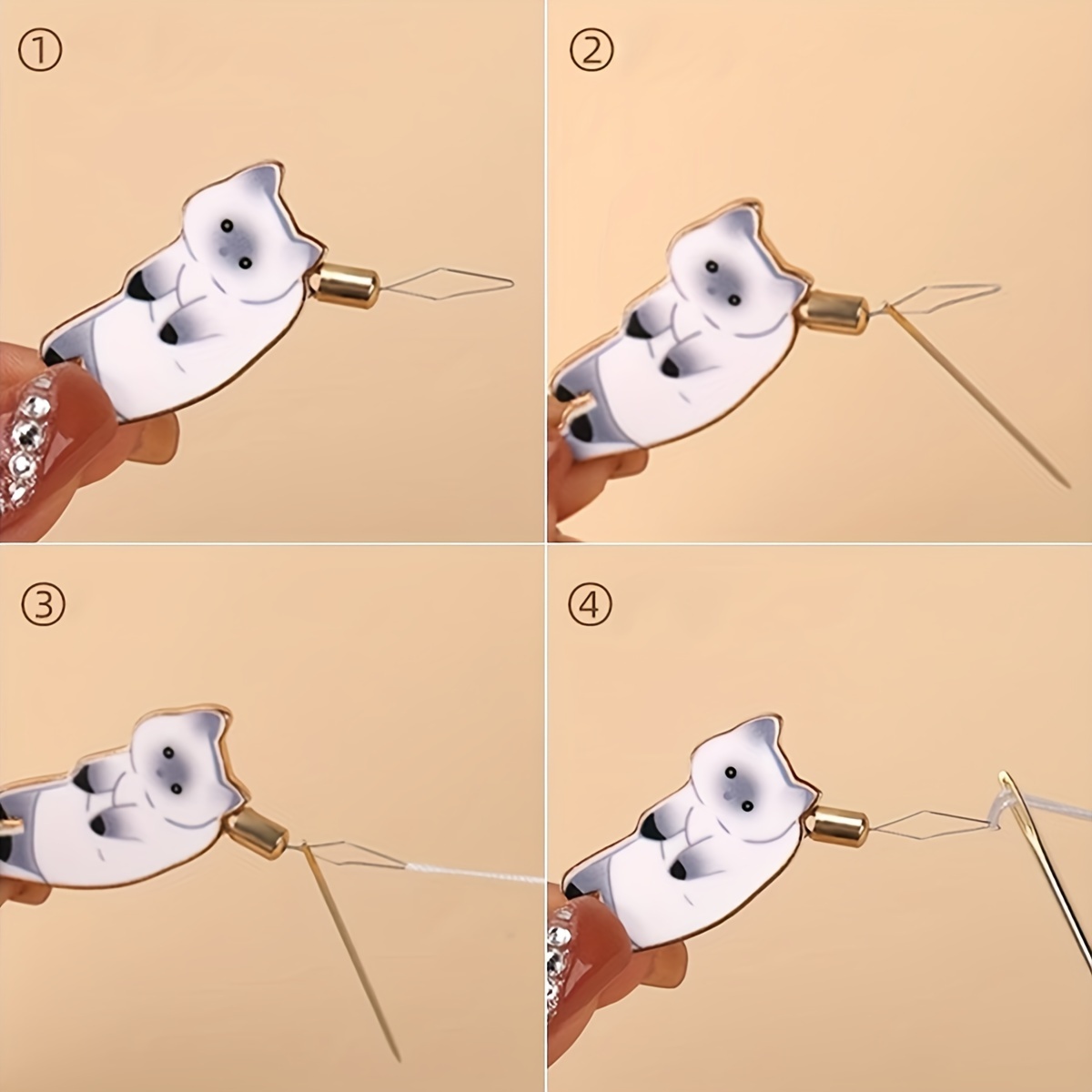 3Pcs Magnetic Needle Storage Case Magnetic Sewing Needle Holder