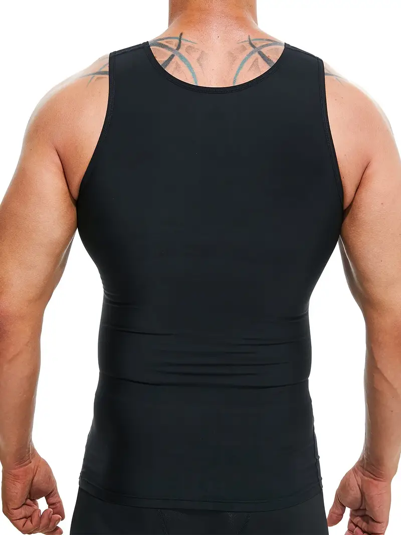 Scarboro Men's Compression Sweat Vest Slimming Body Shaper - Temu