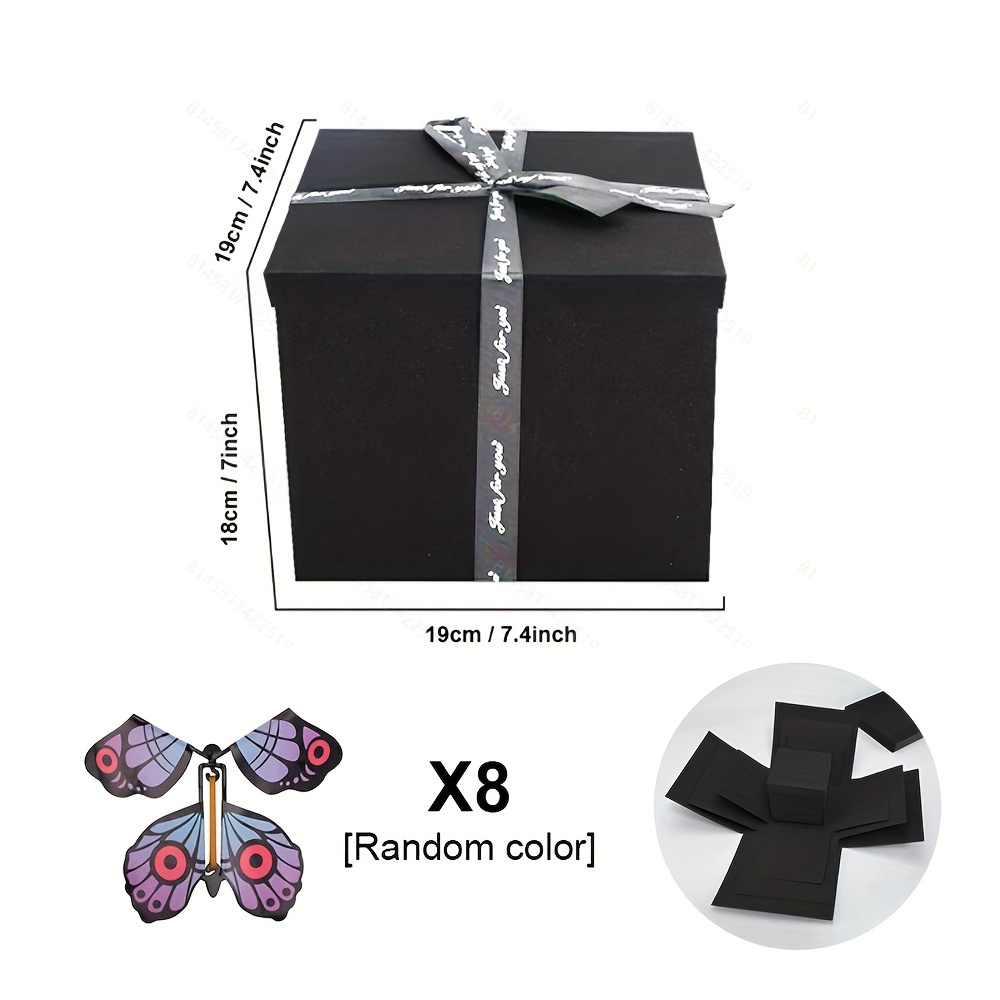 Butterfly Explosion Box Gift DIY Snacks Gift Box Mystery Surprise