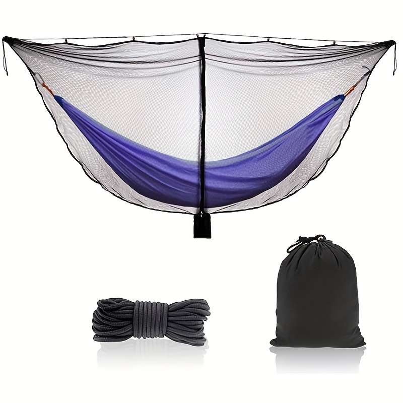 Lightweight Hammock Bug Net With Double Sided Zipper Portable Mosquito Net  For Camping Sleeping Bag And Travel Includes Carry Bag For Easy Transport, Free Shipping On Items Shipped From Temu