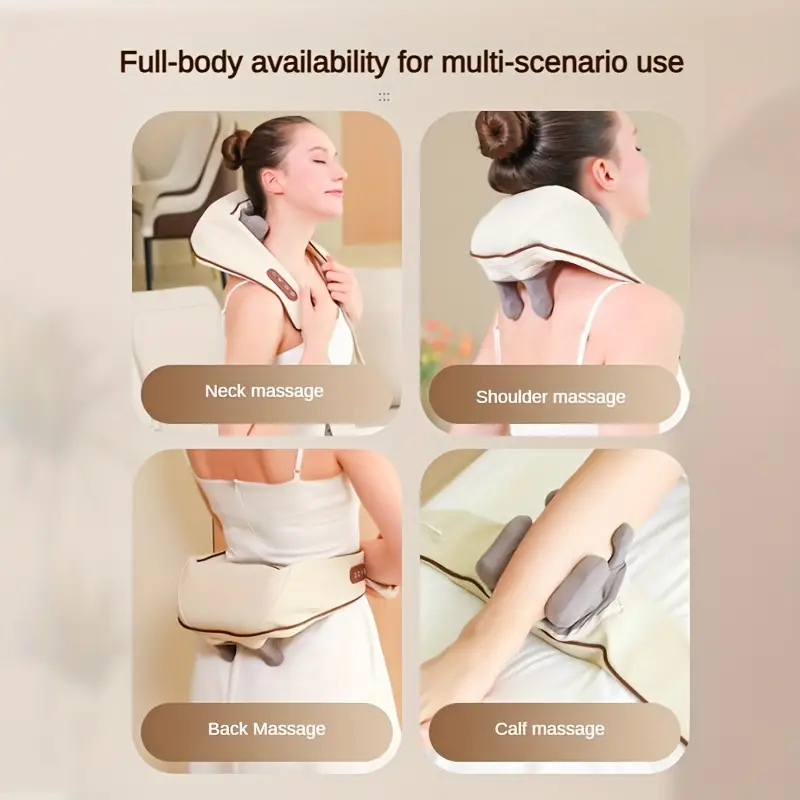 8d Shoulder And Neck Massager Simulates Human Hand Massage. - Temu