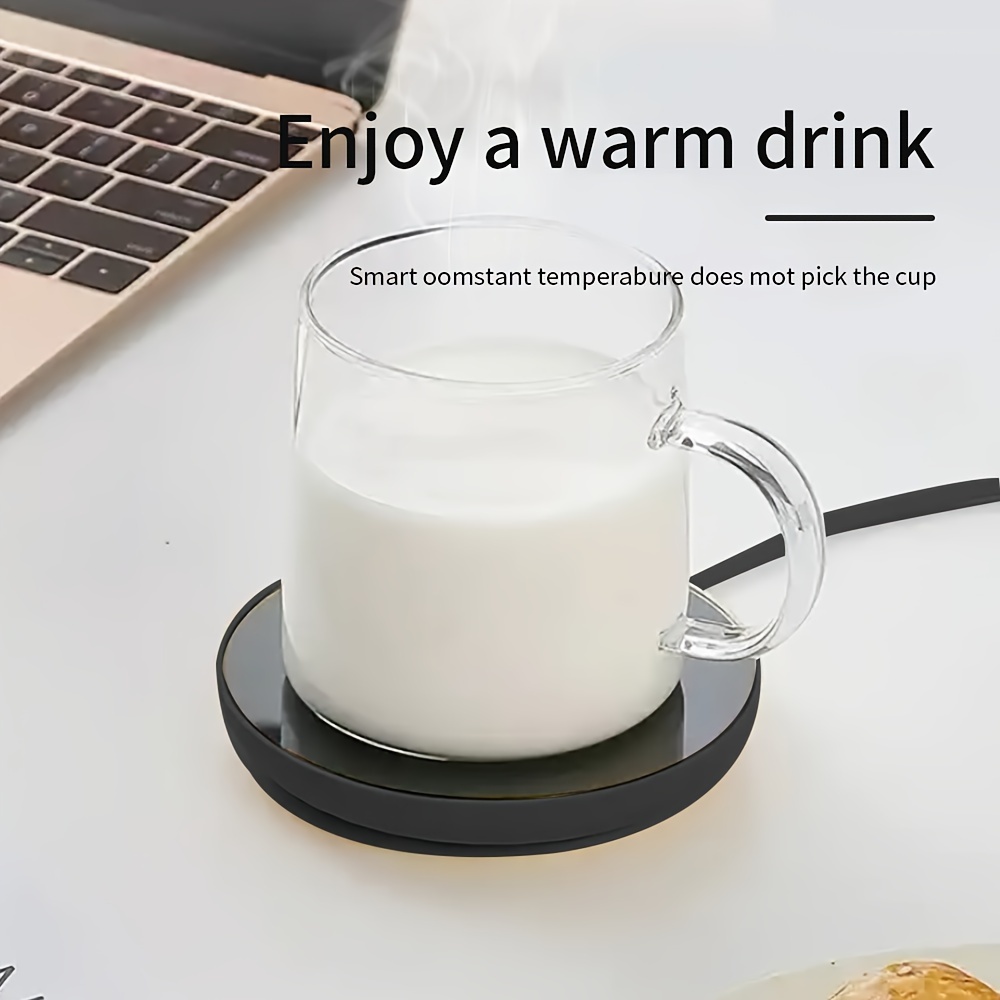 1pcs Tasse À Café Chauffe-tasse Pad Constant Temperature Coaster Usb Chauffe-boisson  Électrique Tapis De Tasse Ensemble Lait Thé Eau Chauffe-eau Maison Bureau  Cadeau, Mode en ligne