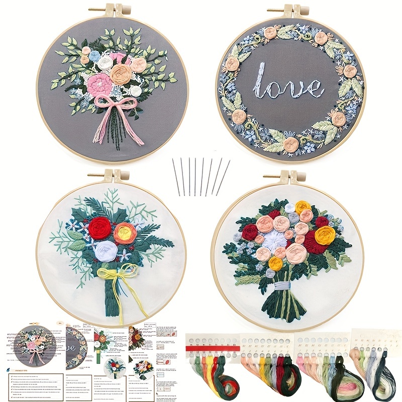 Beginners Embroidery Stitch Practice Kit Embroidery Kit For - Temu  Philippines