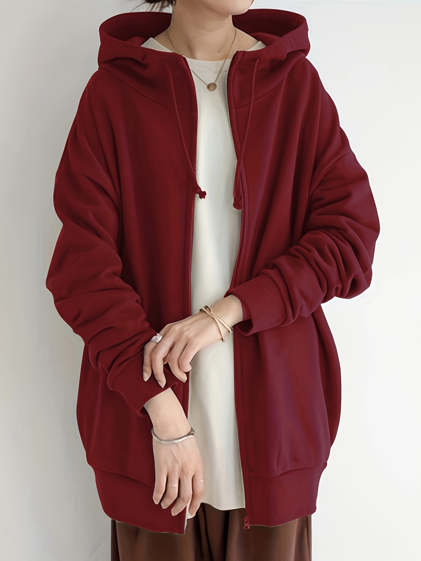 Womens Hoodies Fleece Sweatshirts Autumn Winter Women Female Style Jacket  Plus Sweater Double Sided Warm Zip Lapels 2023 From 14,36 €