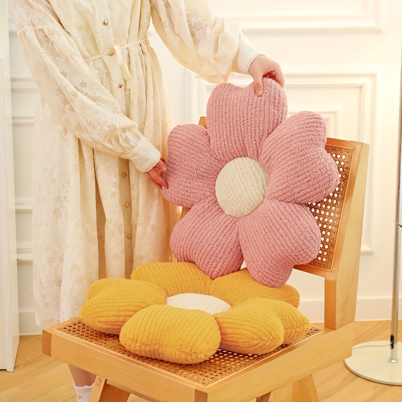 Home Decorative Cushion Breathable Flower Seat Cushion Table - Temu