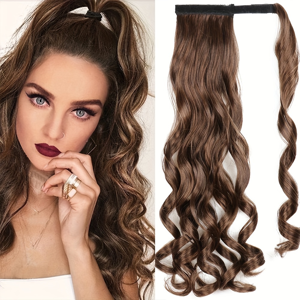 Long Straight Ponytail Hair Tie Wrapped Synthetic Temu United long-straight-ponytail-hair-tie-wrapped-synthetic-temu-united