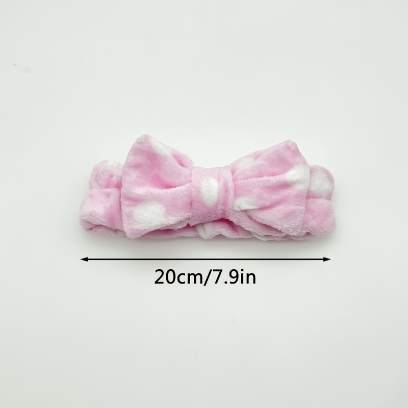 TOSIER Diademas para el la Piel  Bandas para la Cabeza Extremadamente  Suaves con Lazo,Skincare Bowtie Diadema Lavado Cara Diadema Banda para el  Cabello Facial Maquillaje SPA Ducha Banda : : Belleza