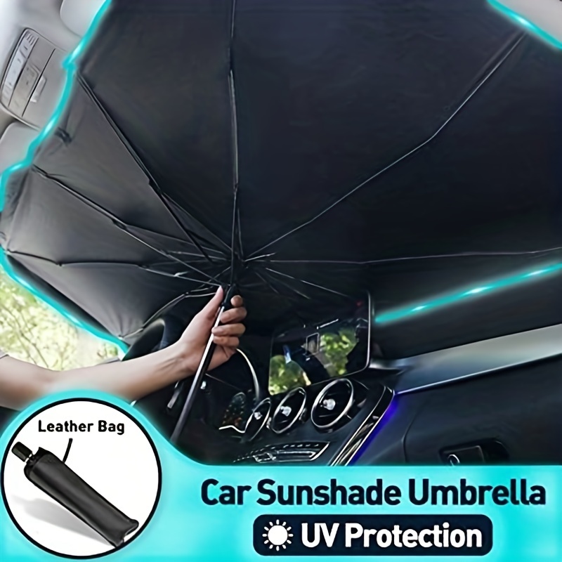 Auto Sonnenschutz Sonnenschutz Auto-Windschutzscheiben-Sonnenschutz Fenster- Sonnenschutz Sommer-UV-blockierender Sichtschutz Auto Sonnenschirm (Size :  70cm) : : Auto & Motorrad