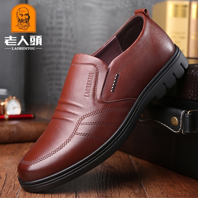 original leather formal shoes