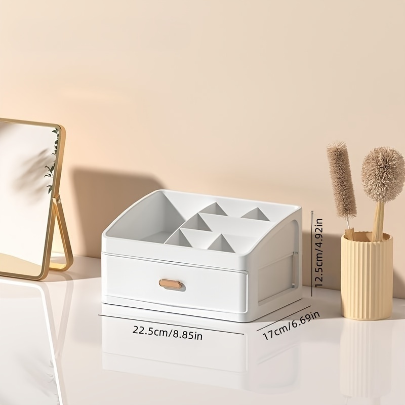 Cosmetic Storage Box Drawers Large Capacity Makeup Organizer - Temu