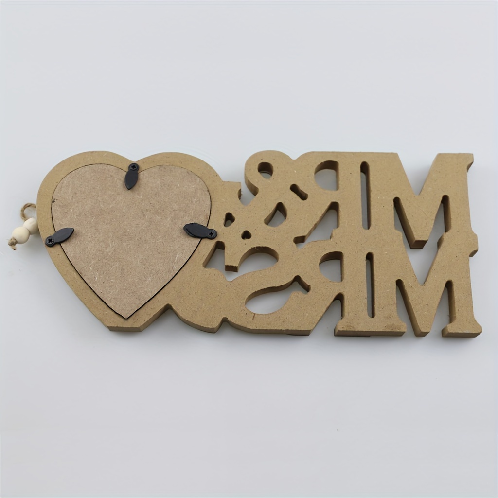 Zasjon Decorazioni Matrimonio, 2 Pezzi Mr Mrs Matrimonio Decorazioni  Lettere in Legno, Addobbi Matrimonio con Cornice Foto Cuore, Regalo  Matrimonio Vintage per Matrimonio Decor Regalo : : Casa e cucina