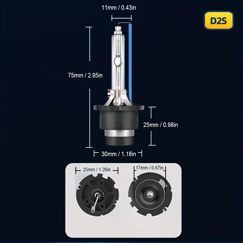 D3S 6000K Cool White HID Ampoule de phare 35W Xenon Super - Temu Belgium