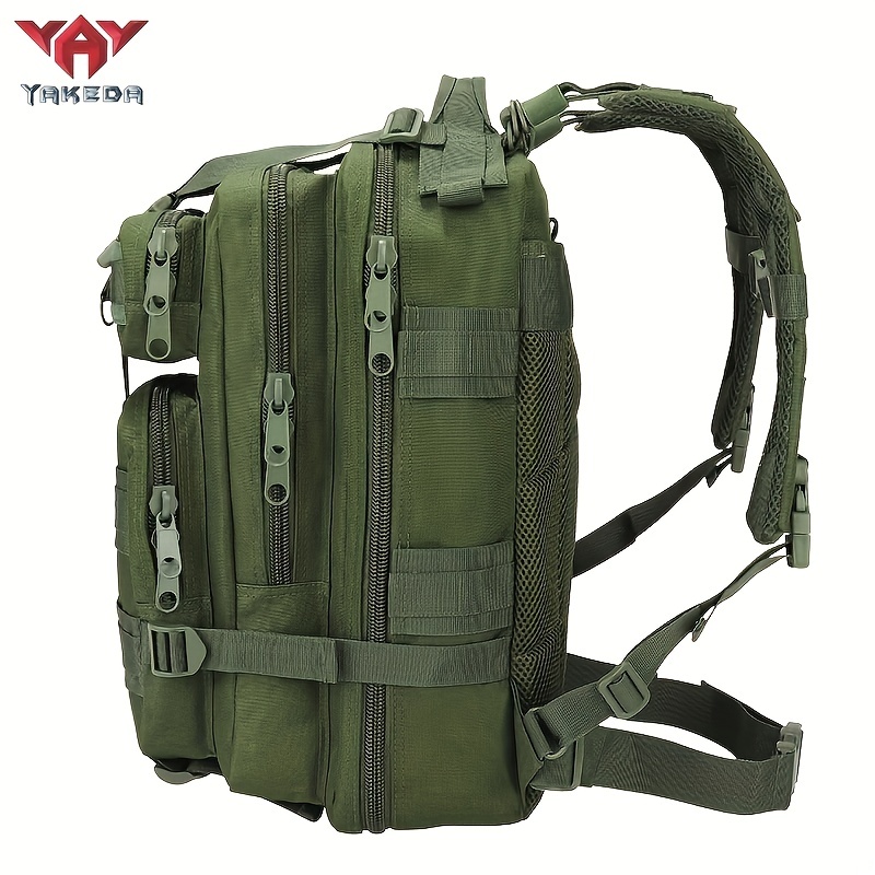 YAKEDA Outdoor Tactical Backpack Military Assault Pack Army Molle