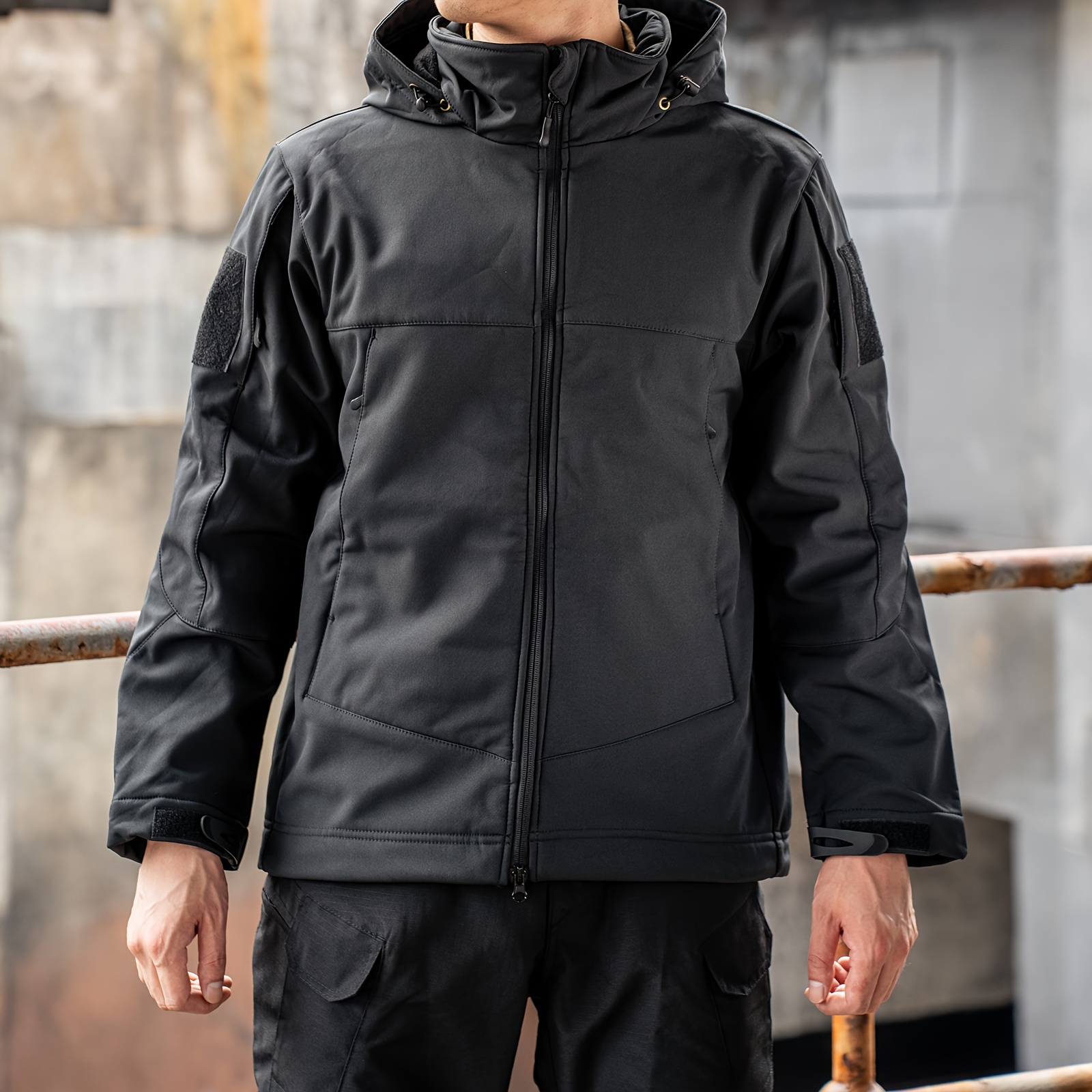 Padded Hooded Outdoor Jacket