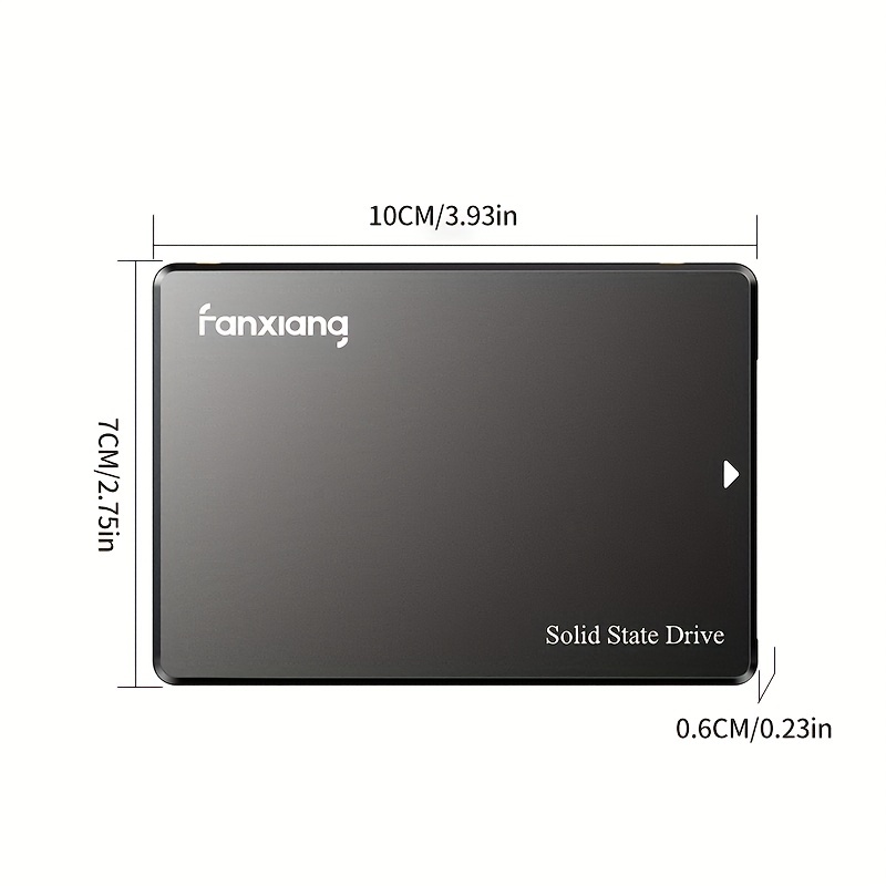 fanxiang s101 128gb 256gb 512gb 1tb 2tb 4tb ssd sata iii 6gb s 2 5 internal solid state drive read speed up to 550mb sec compatible with laptop and pc desktops black