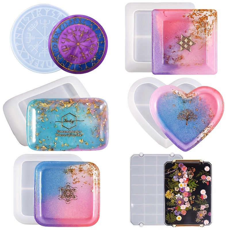 Resin Tray Molds silicone Molds For Epoxy Resin Rectangle - Temu