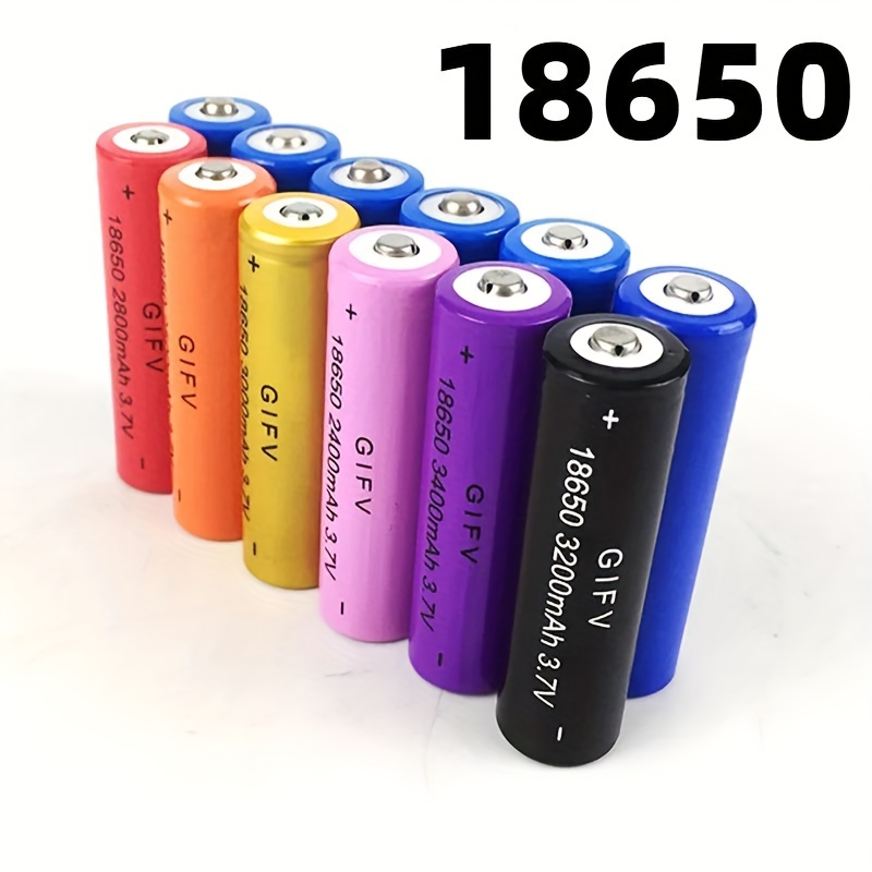 Batería 18650 Recargable 3500mah 3.7v con pin