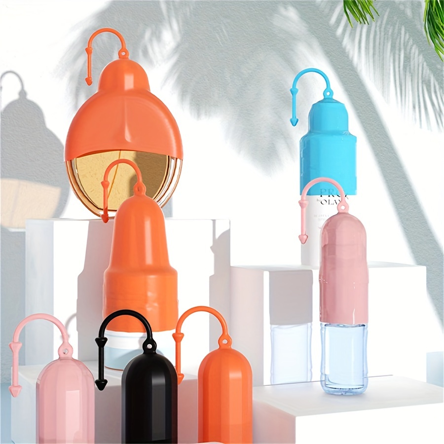 10pcs Travel Bottle Covers High Elasticity Silicone Refillable