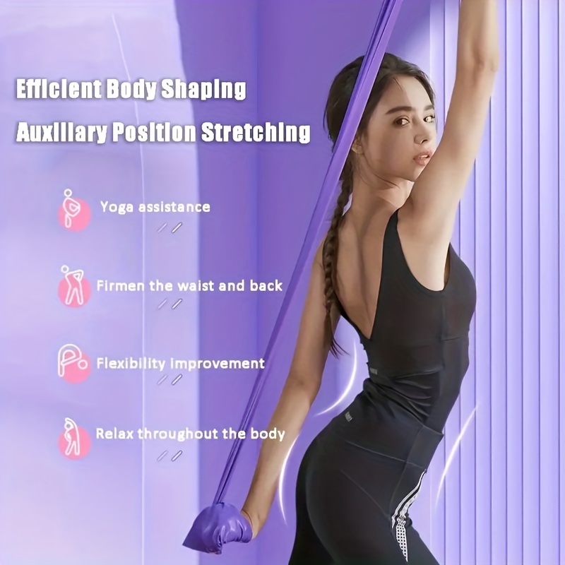 Yoga Pilates Resistance Bands Set: Get Fit Toned Elastic Arm - Temu