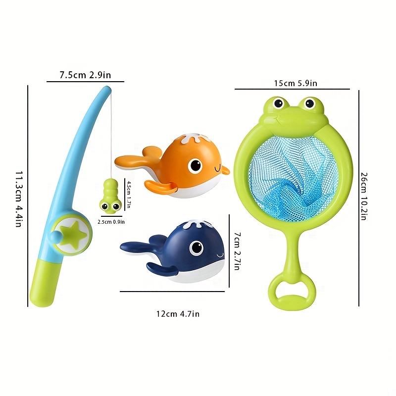 Baby Bath Toys Fishing Game for 2 3 4 Year Olds Toddler Kids Paddling Pool  Toys