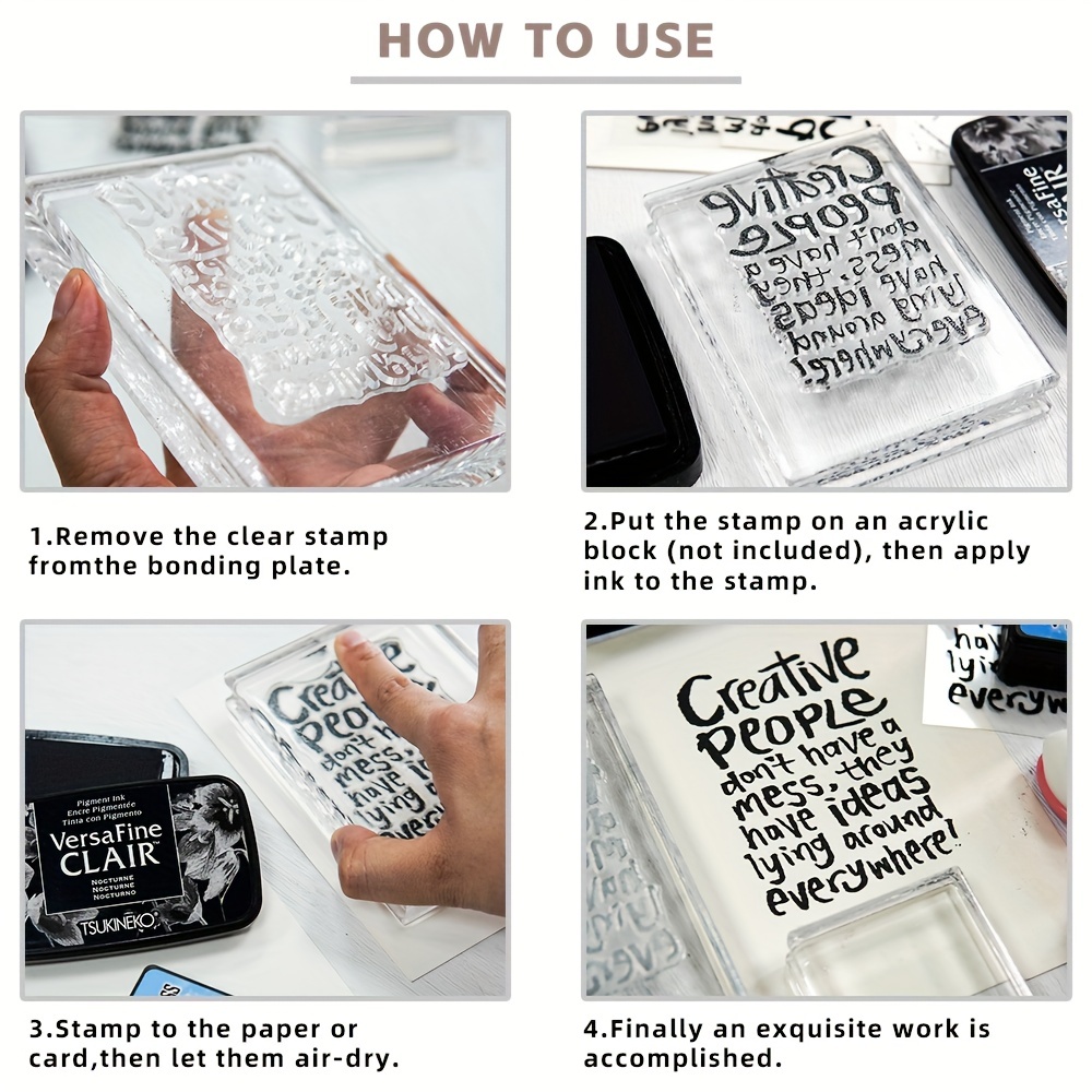 Create Stunning Cards with Clear Rubber Stamps for Card Making