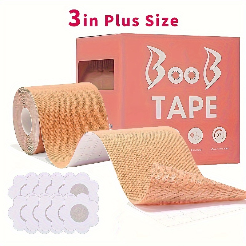 Waterproof Boob Tape Breast Lift Contour Achieve Push Shape - Temu Australia