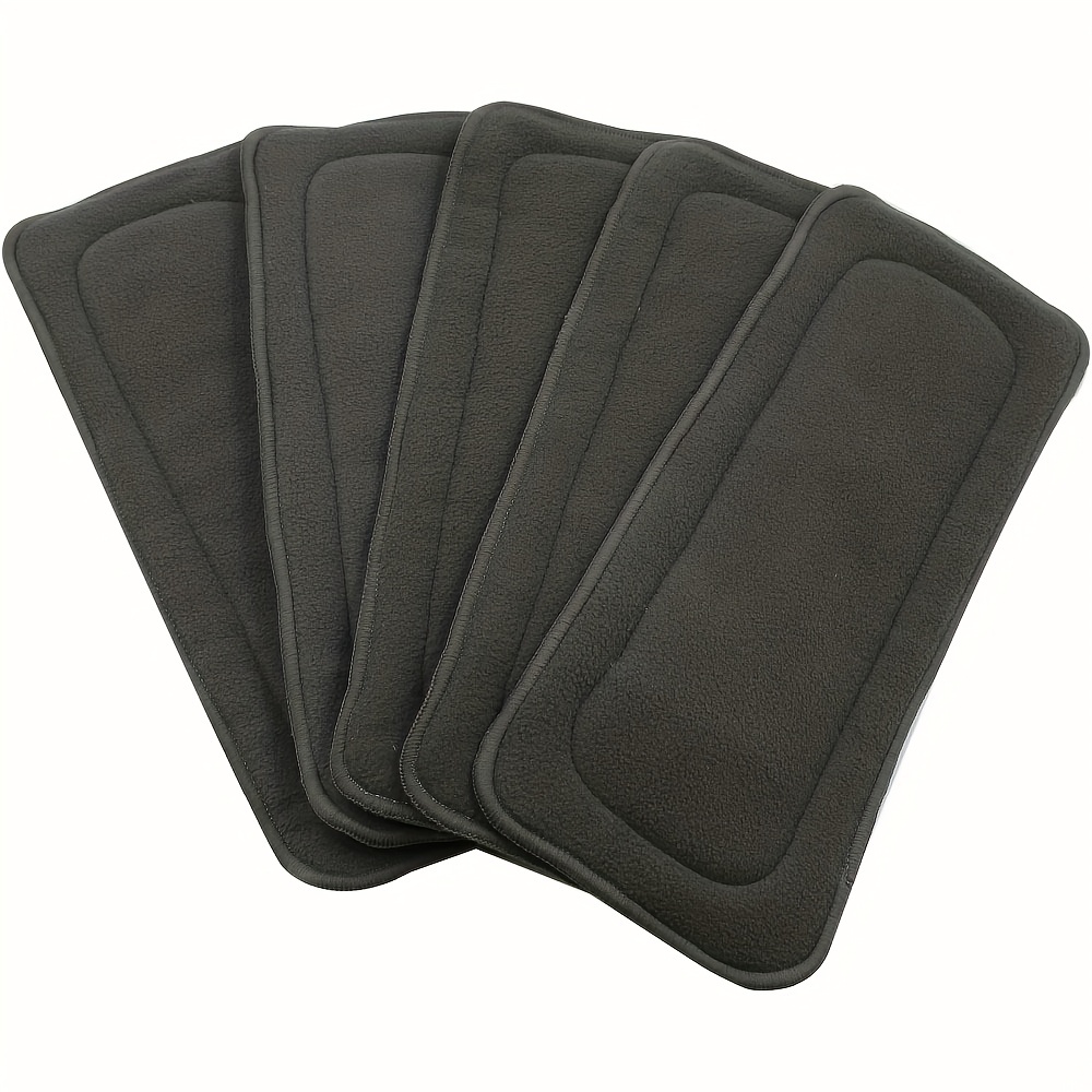 Reusable Bamboo Charcoal Cloth Pads Washable Reusable - Temu Malaysia