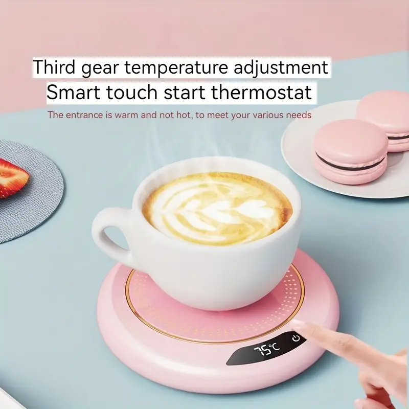Electric Coffee Mug Warmer 3 Temperature Settings Auto Shut - Temu