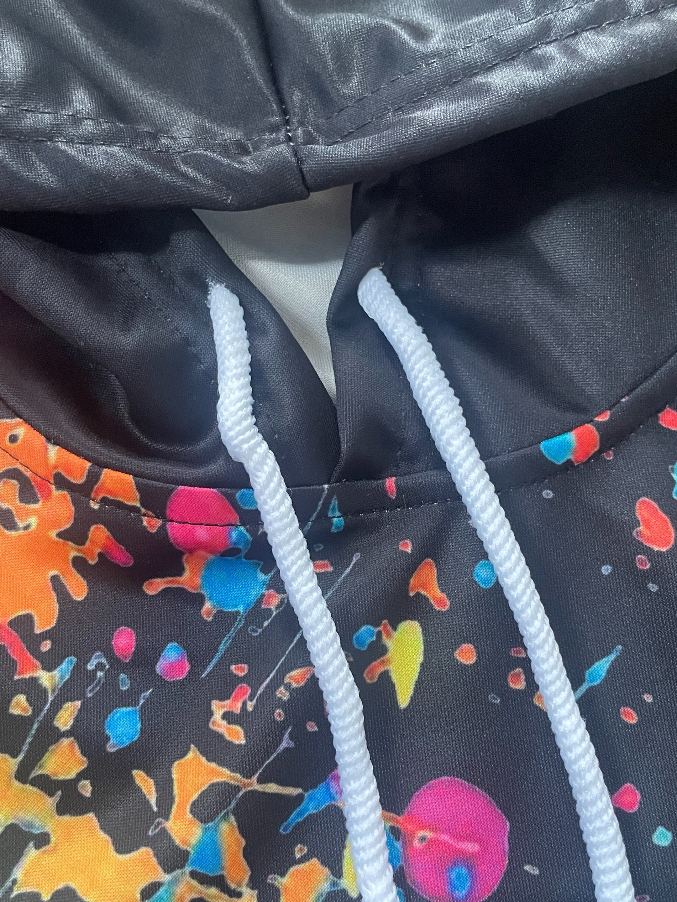 Paint splatter hoodie mens on sale