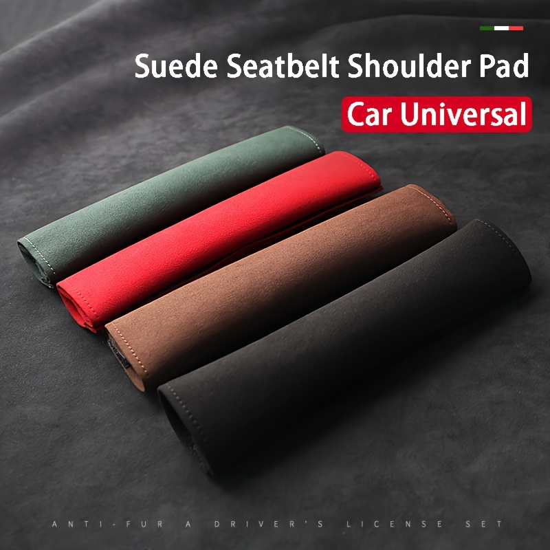 Suede Car Seat Belt Cover Pads, Shoulder Seatbelt Pads Cover, Car Seat  Strap Belt Covers Shoulder Pad - Temu Germany