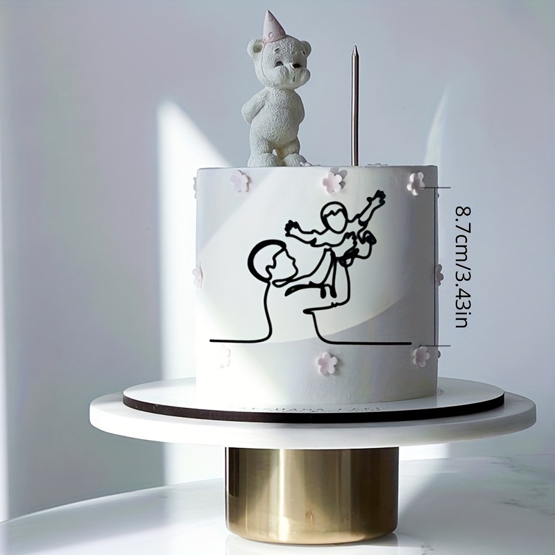 Happy Birthday Cake Toppers Acrylic Cake Topper Happy - Temu