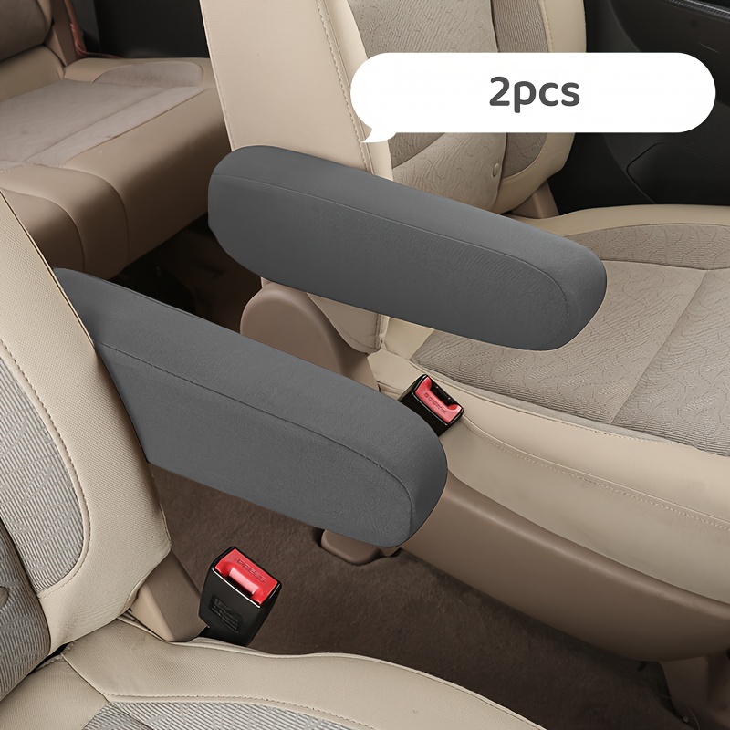 2pcs , Beautiful And Protective Car Armrests, Made Of Polyester Fiber Material, Suitable For Car Interior Additions Of Household Cars, Trucks, Suvs And Other Models