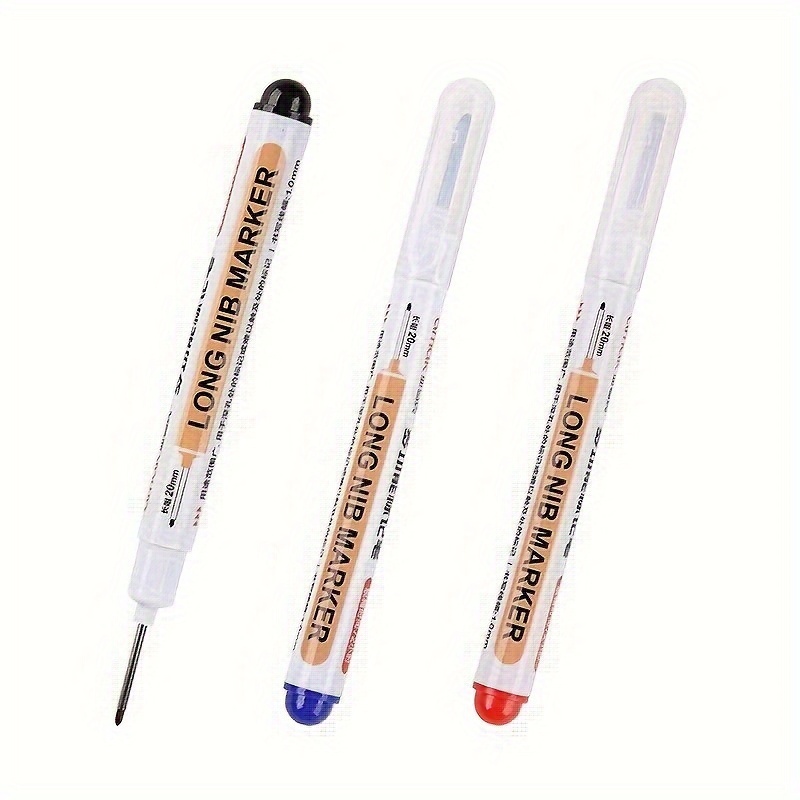Long Nib Construction Marker, Quick-drying And Non-fading