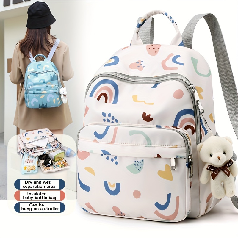 Mommy Bag with Wet and Dry Separation