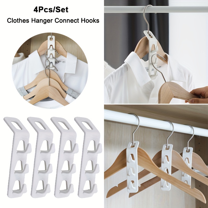 Kitcheniva Clothes Hanger Connector Hooks