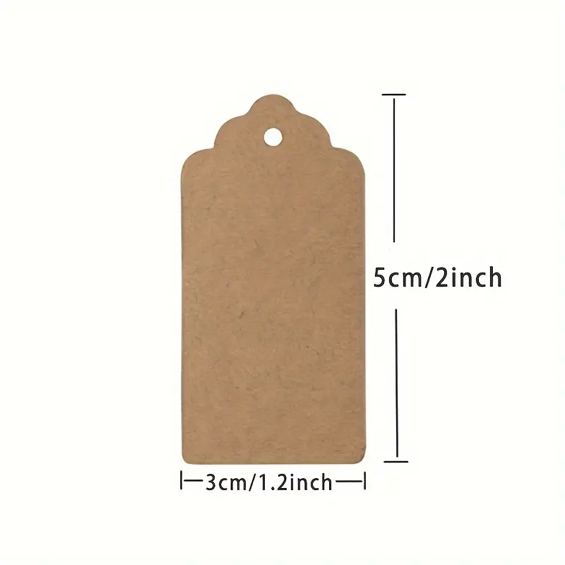 Kraft Paper Gift Tags Blank Gift Tags Hanging Tags Tags With - Temu