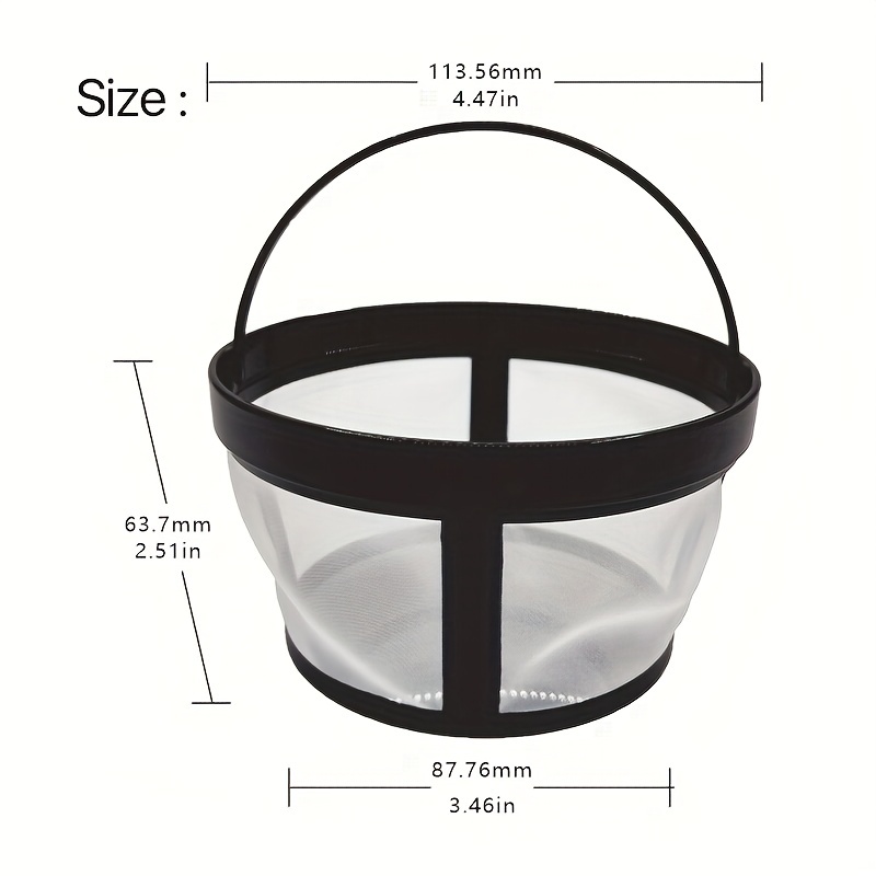 Purify Your Water With A Nylon Coffee Filter Basket - Hand