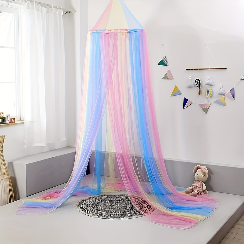 1 Dosel Decoración Princesa Cama Niños Dosel Cama Mosquitera - Temu Chile