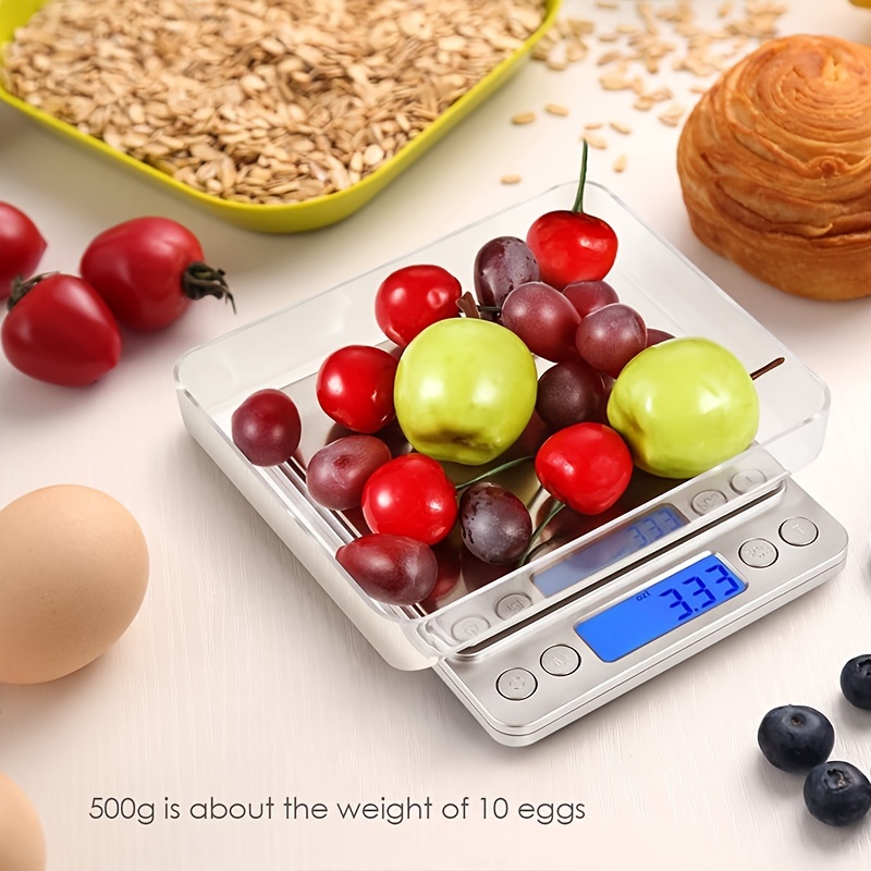 Amir Digital Kitchen Scale 500g/ 0.01g Mini Pocket Jewelry Scale Cooking Food