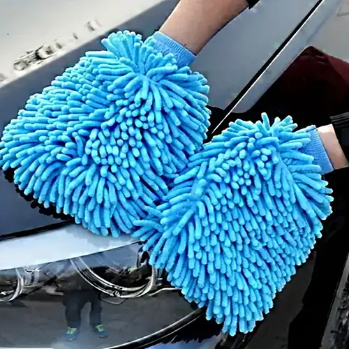 1 pz guanti per lavaggio auto senza pelucchi autolavaggio guanto