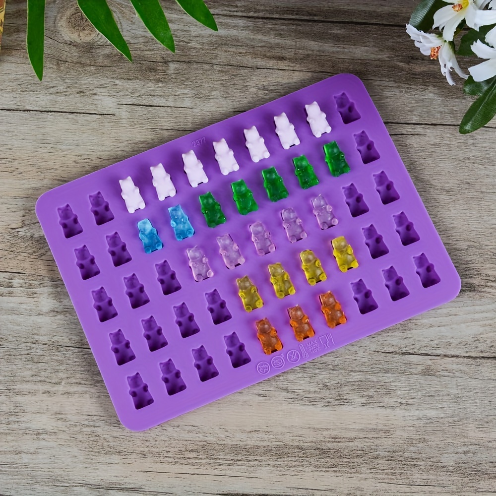 Silicone Gummy Mold Chocolate Jelly Mold With Dropper Candy Maker Ice Tray  Mould