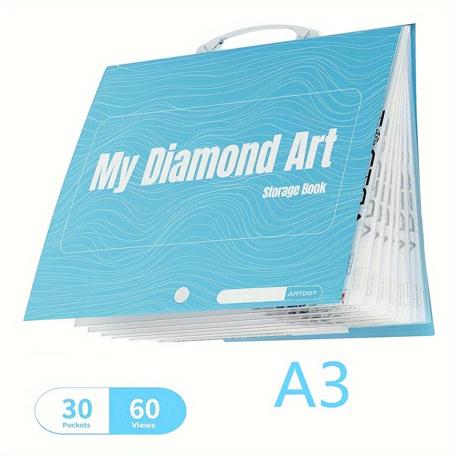 Large Art Portfolio Bag Poster Diamond Painting Storage Bag - Temu