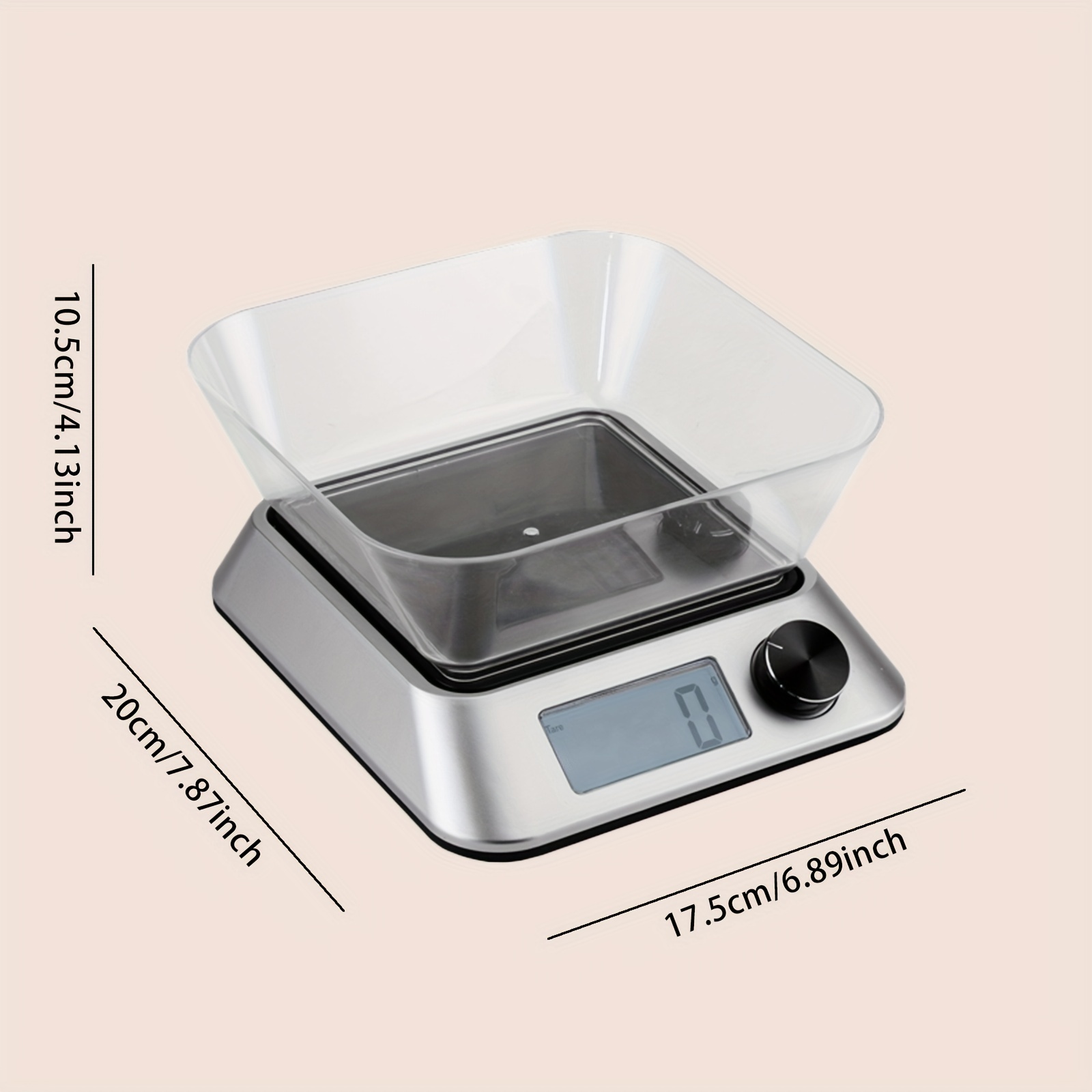 Bascula para cocina electronica 11lb