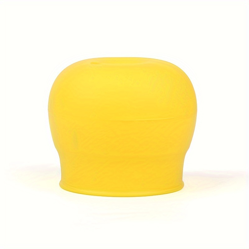 Non-slip Silicone Cup Lid, Solid Color Dustproof Cover With Straw Hole, For  Water Cup, Glass Cup - Temu