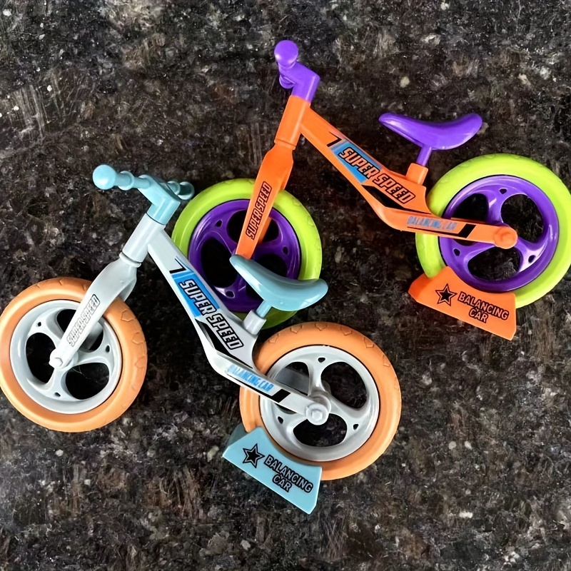 Creative Cartoon Building Blocks Motorcycle Model Toy