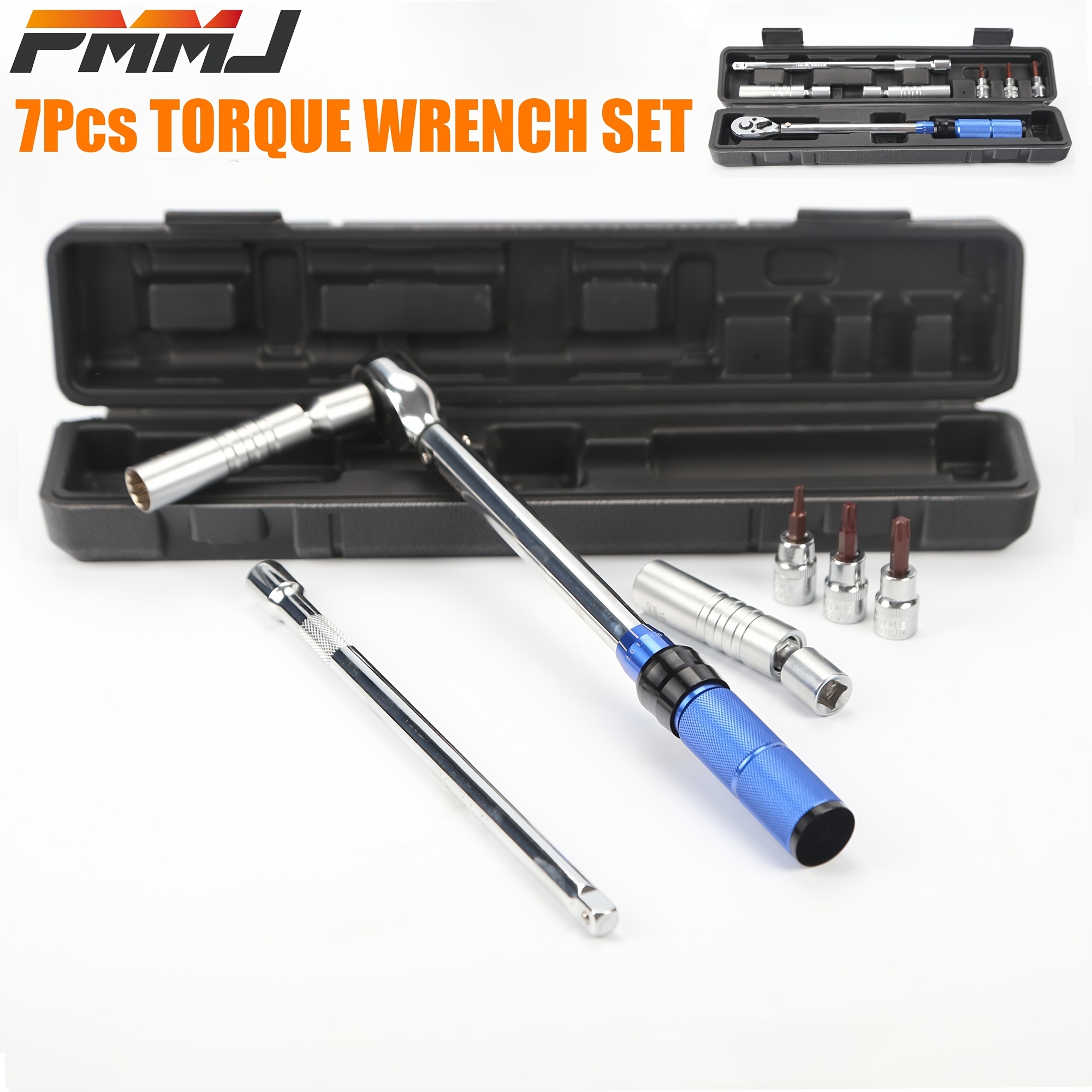 Pmmj 10 60n.m 3/8 Torque Wrench Set auto Repair Tools tool - Temu
