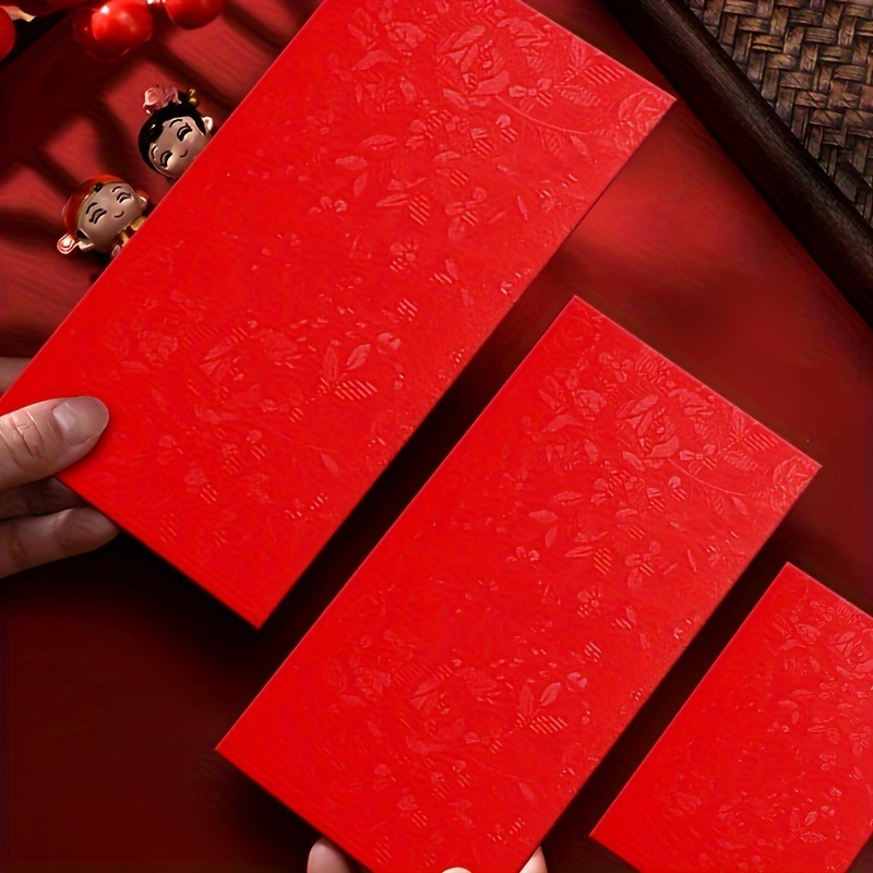 Lurrose 20 Pièces enveloppe rouge chinois 2024 hongbao poche rouge chinoise  enveloppes pour enveloppe de stockage de bijoux style chinois sac  calendrier lunaire : : Fournitures de bureau