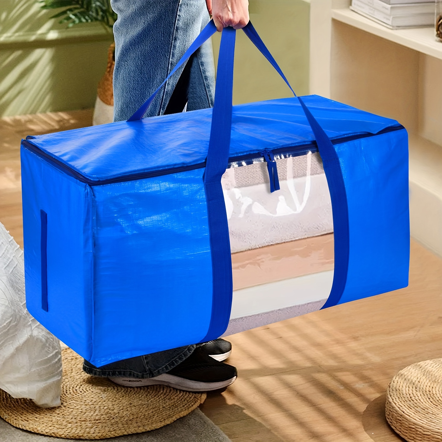 Extra Large Heavy Duty Moving Bags with Handles for Storage or