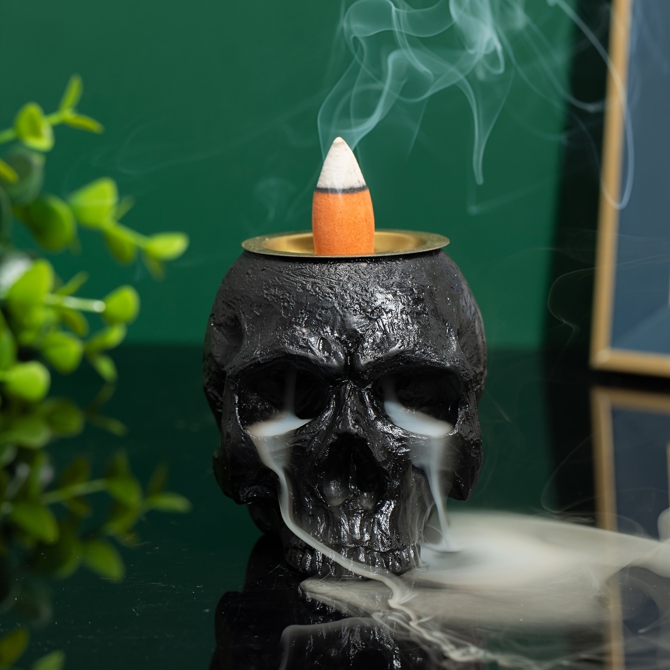 Handmade Skull Candle