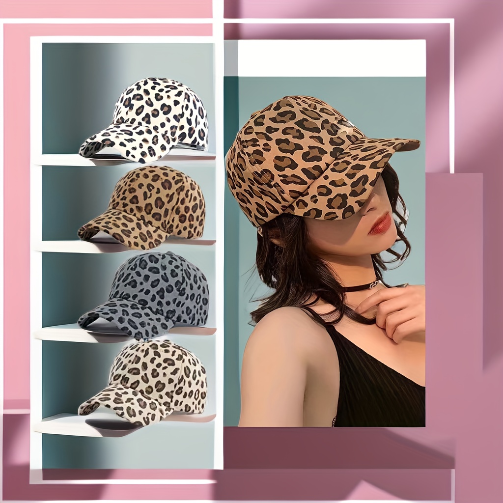 Retro Cycling Animal Print Breathable Sport Hat - Temu